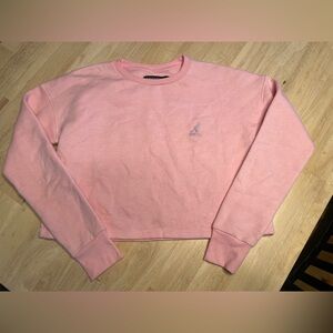Pink Kangol Crop Crew